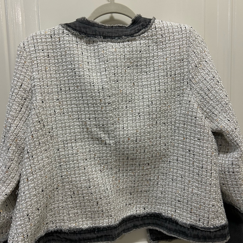 Nanette Lepore Ivory/Black Tweed - NWT - Picture 2 of 11